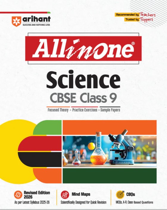 CBSE All in One Science Class 9 Exam 2025-26